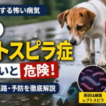 犬のレプトスピラ症とは？人獣共通感染症のリスクと飼い主が今すぐできる予防策