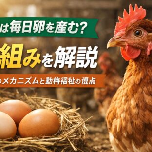 鶏は毎日卵を産む？産卵の仕組みと動物福祉の視点からわかること