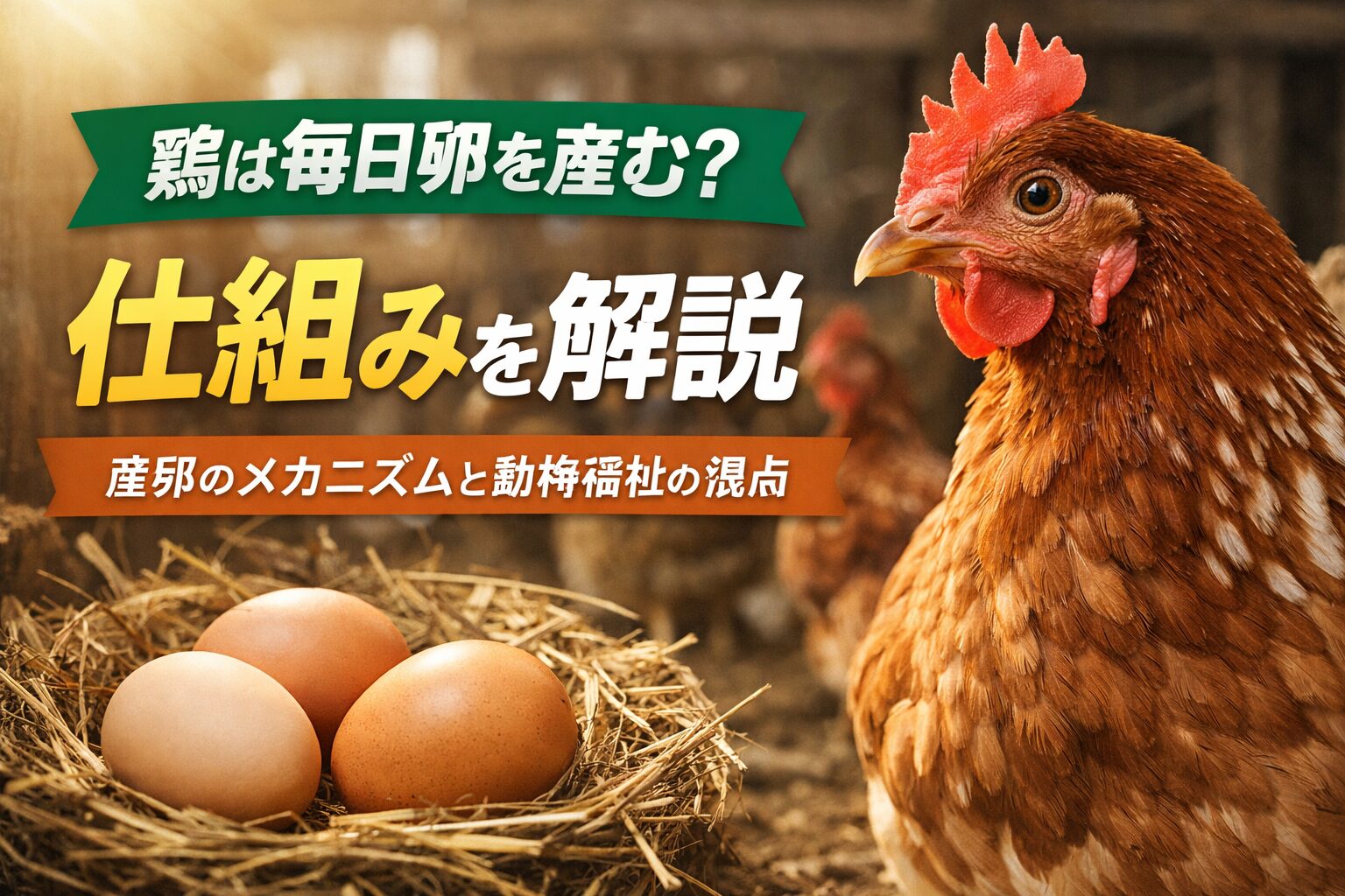 鶏は毎日卵を産む?