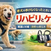 老犬が歩けなくなったときにできるリハビリとケア｜獣医師監修の完全ガイド