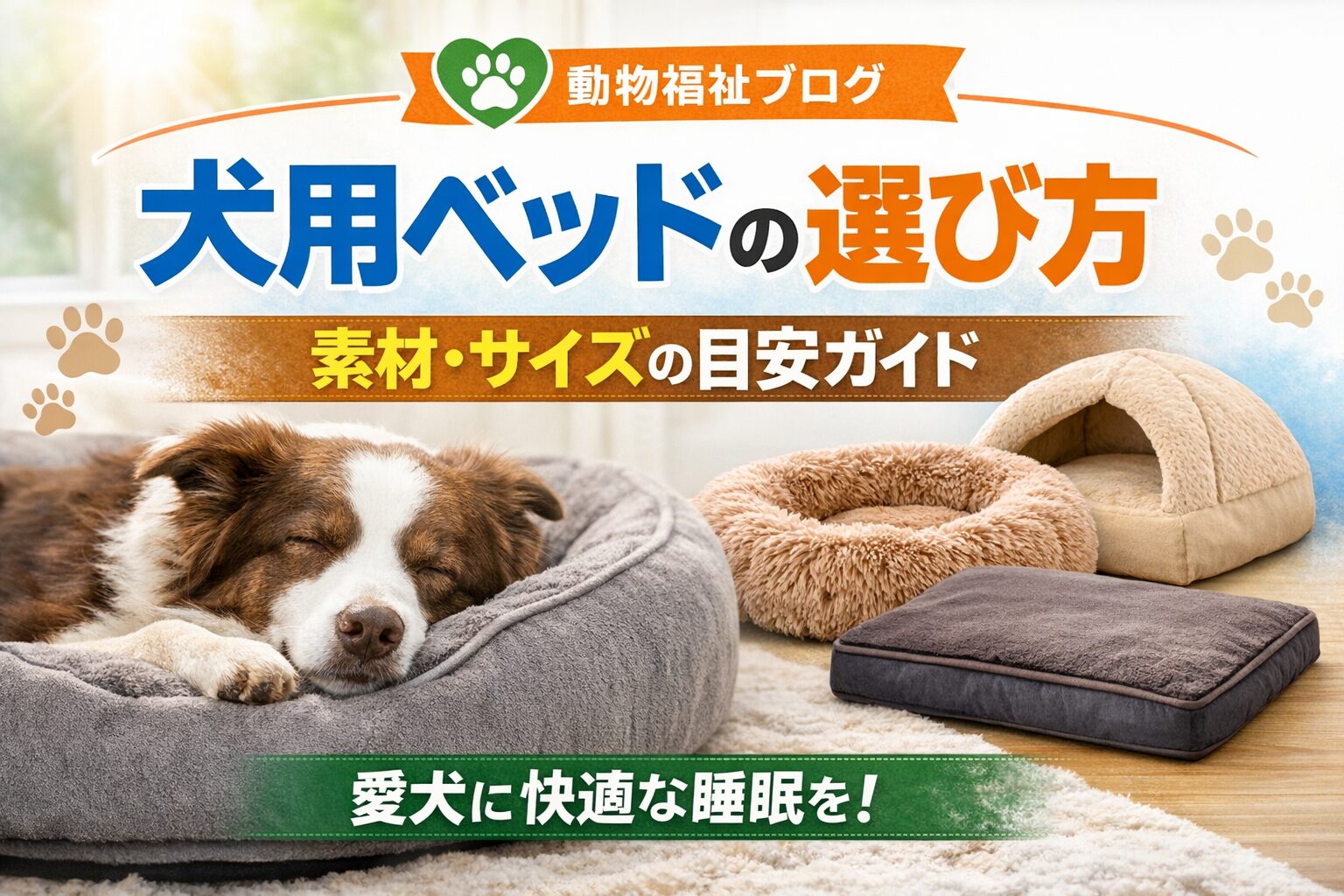 犬用ベッドの選び方完全ガイド