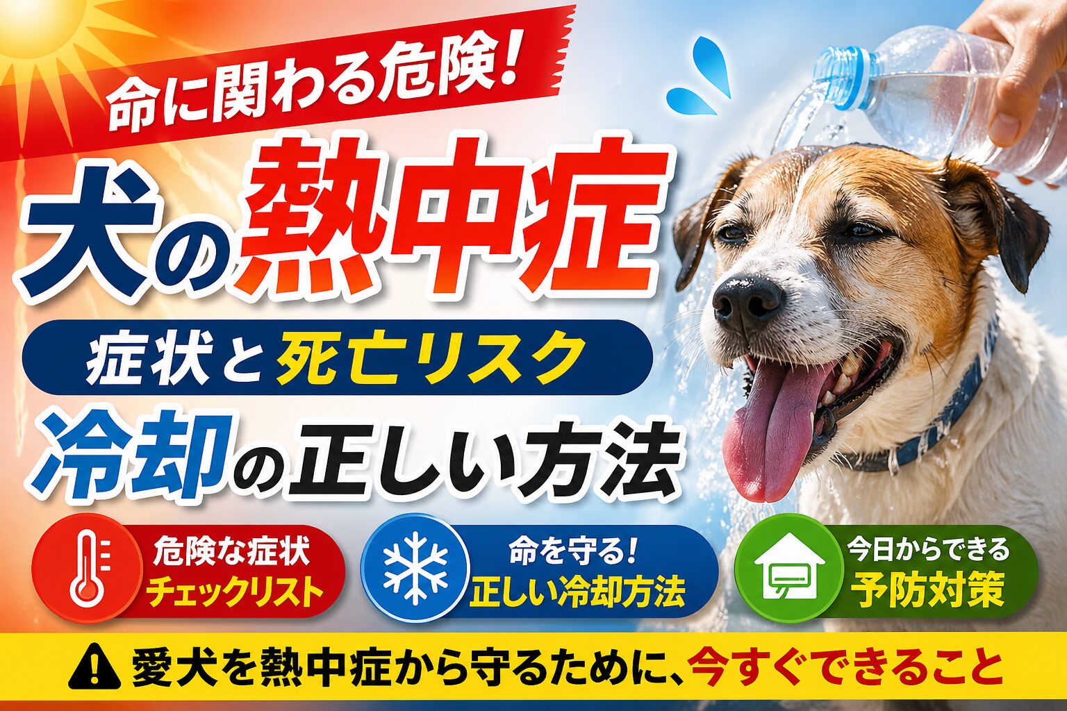 犬の熱中症