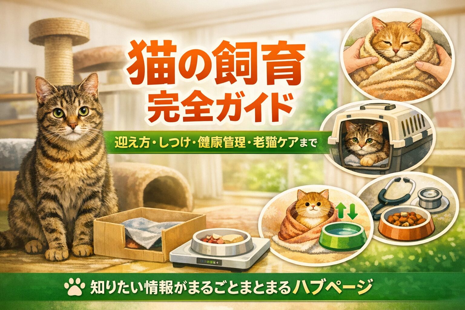 猫の飼育完全ガイド