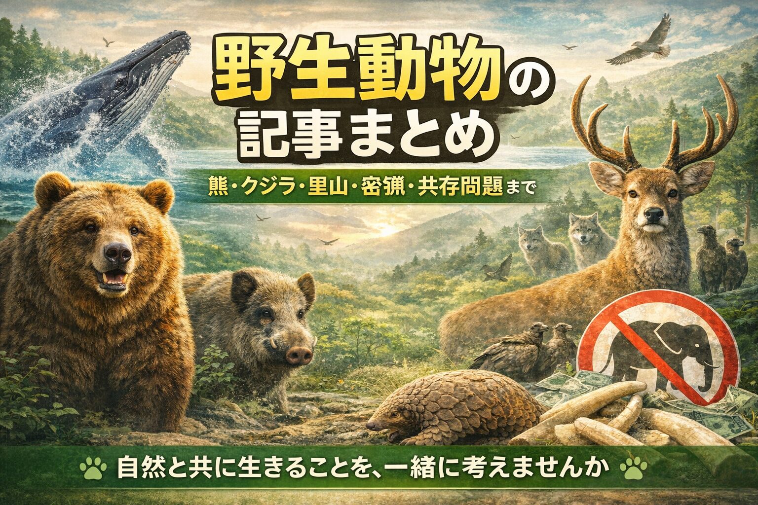 野生動物と共存
