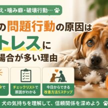 犬の問題行動の原因はストレスにある場合が多い理由｜専門家が徹底解説