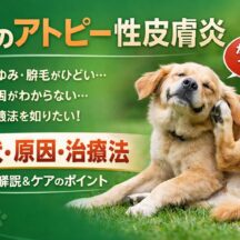 犬のアトピー性皮膚炎の症状・原因・治療法まとめ｜獣医師監修の完全ガイド