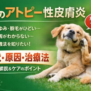 犬のアトピー性皮膚炎の症状・原因・治療法まとめ｜獣医師監修の完全ガイド