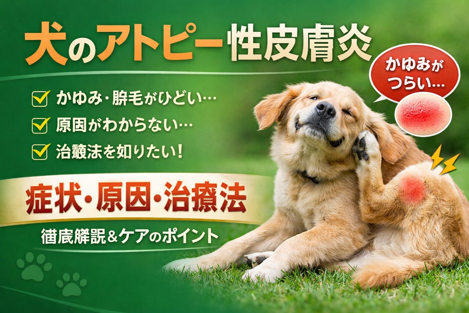犬　アトピー