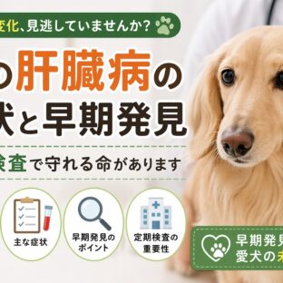 犬の肝臓病の症状と早期発見のための定期検査｜獣医師が教えるチェックリスト付き