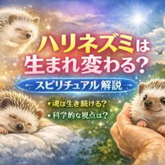 ハリネズミは生まれ変わる？スピリチュアルな意味と動物福祉の視点から徹底解説