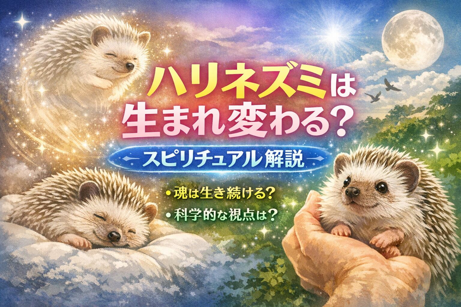 ハリネズミは生まれ変わる？