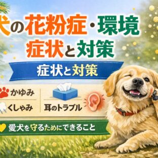 犬の花粉症・環境アレルギーの症状と対策｜獣医師も推奨する完全ガイド