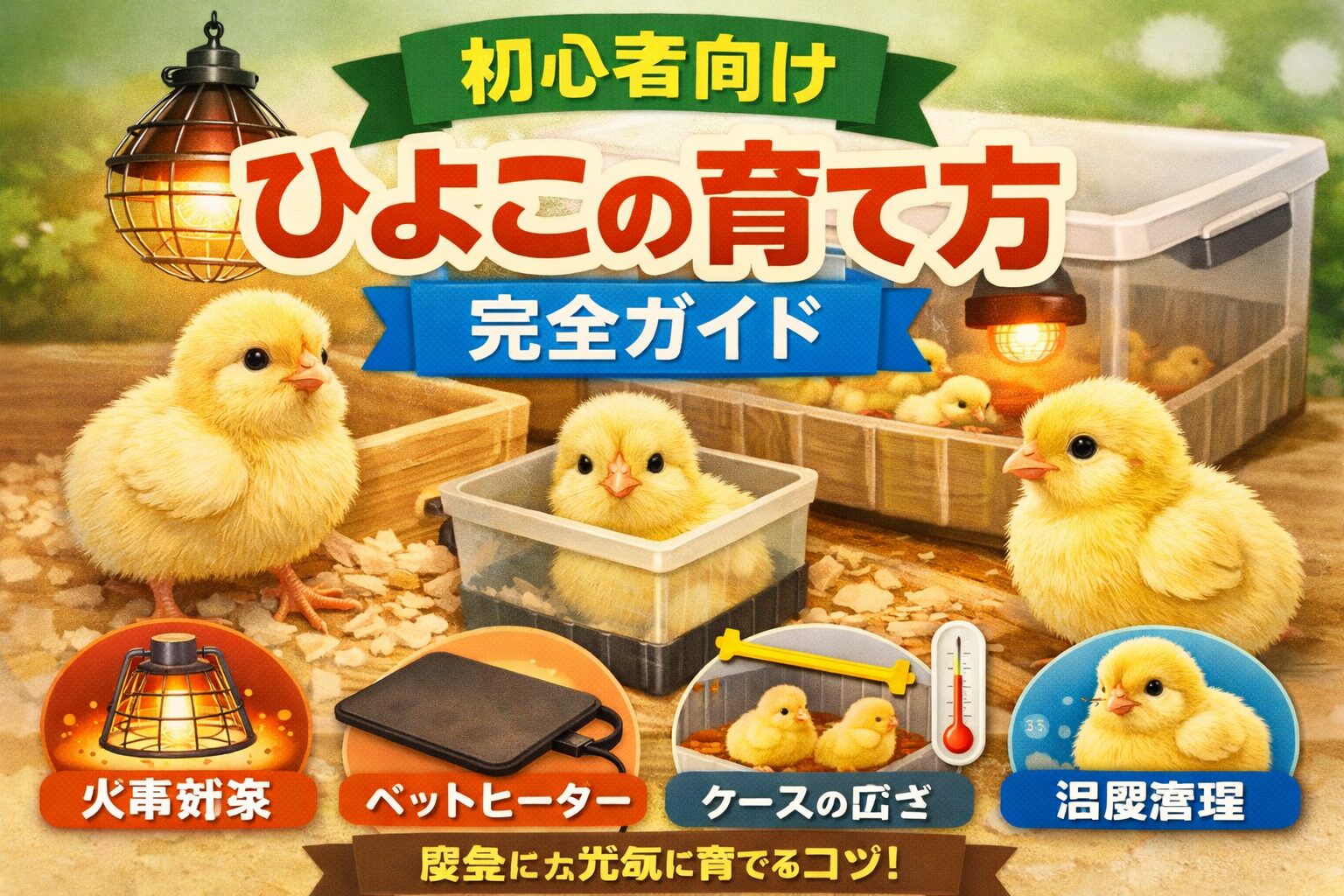 ひよこの育て方完全ガイド