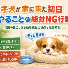 子犬が家に来た初日にやること完全ガイド｜絶対NGな行動と正しい迎え方
