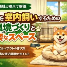 犬を室内飼いするための環境づくりと必要なスペース｜動物福祉の視点から徹底解説