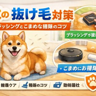 犬の抜け毛対策完全ガイド｜ブラッシングとこまめな掃除で愛犬も家も清潔に