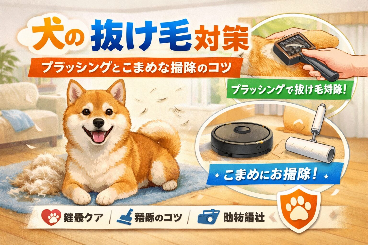 犬の抜け毛対策完全ガイド