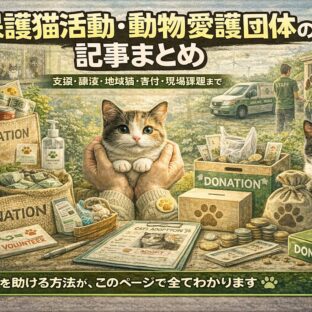 保護猫活動・動物愛護団体の記事まとめ｜支援・譲渡・地域猫・寄付・現場課題まで学べるハブページ