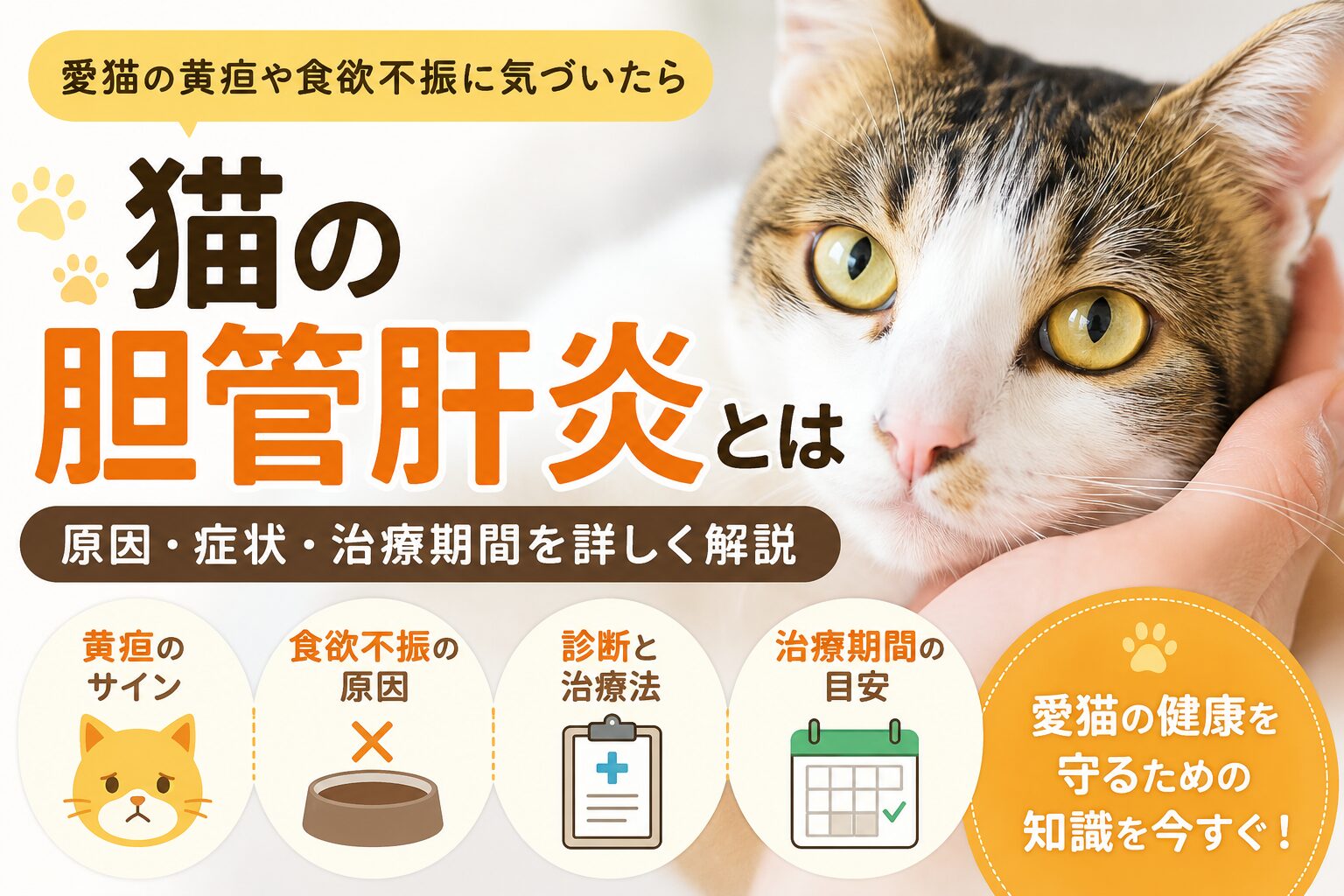 猫の胆管肝炎とは