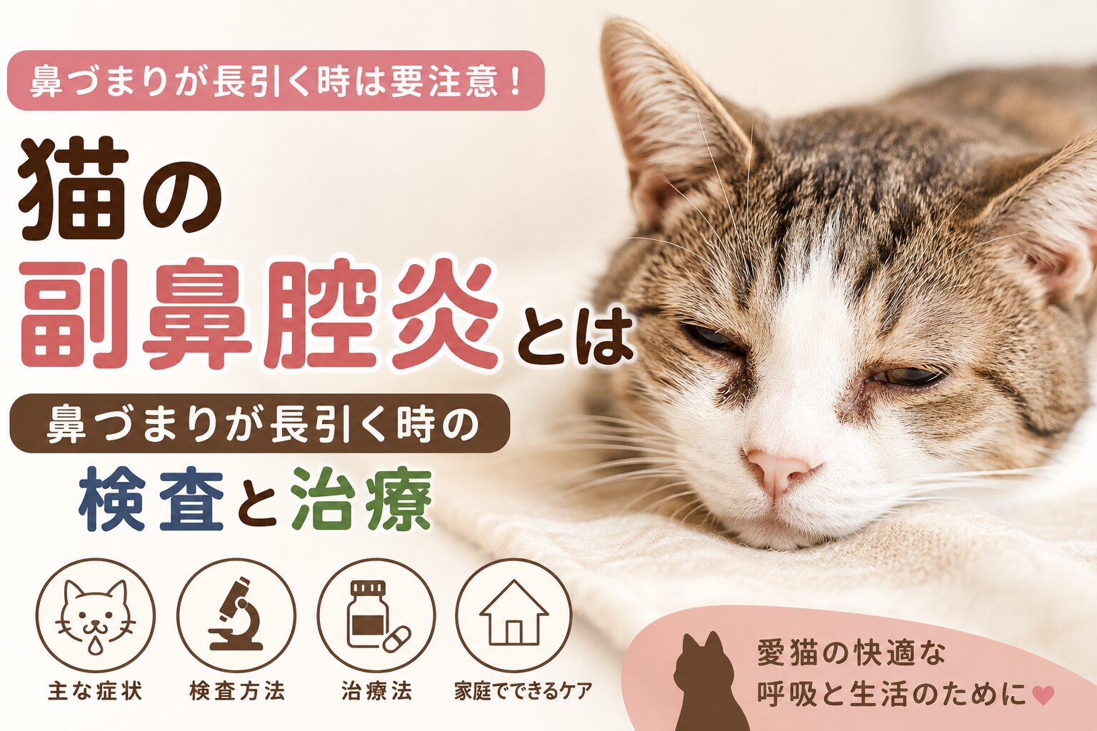 猫の副鼻腔炎とは
