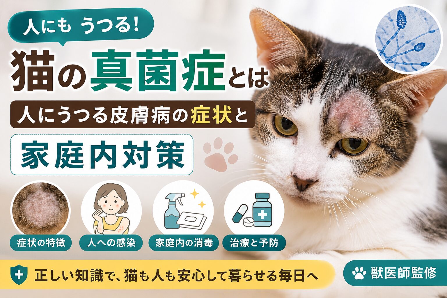 猫の真菌症とは