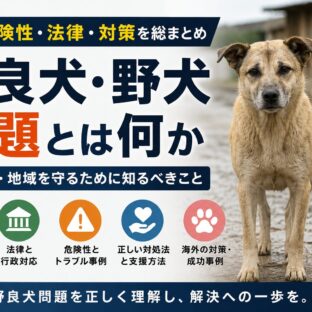野良犬・野犬問題とは何か｜現状・危険性・法律・保護活動まで総合解説