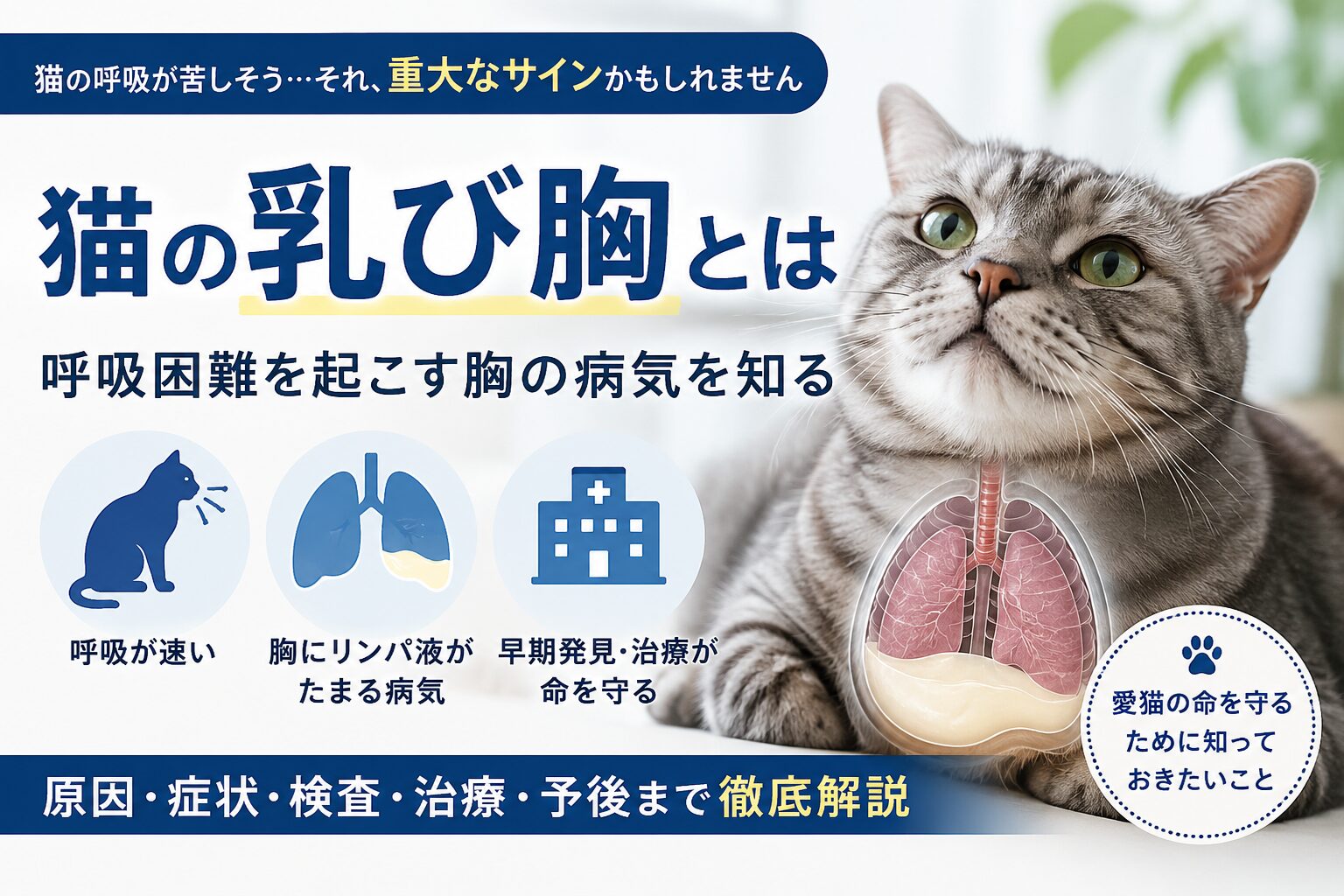 猫の乳び胸とは