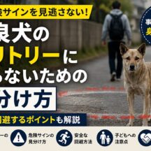 野良犬のテリトリーに入らないための見分け方｜専門家が教える安全行動ガイド