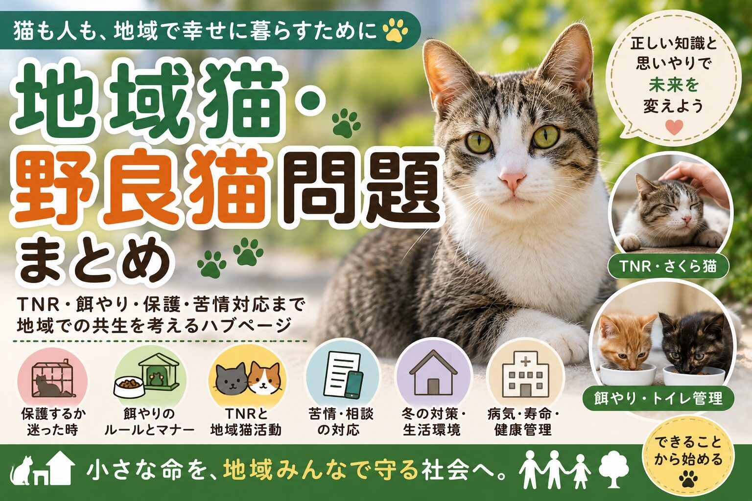 地域猫・野良猫問題まとめ
